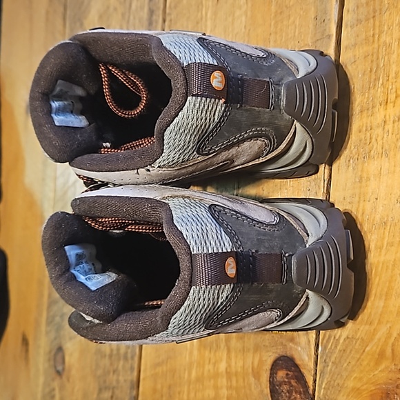 Womens Merrell Moab 3 mid waterproof hiking boot size 7.5W - Picture 4 of 6